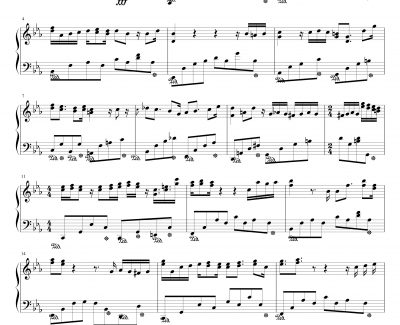 瓦伦丁情人节钢琴谱-2.14-ellocz