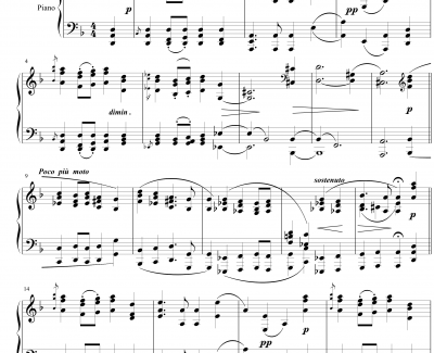 四首叙事曲钢琴谱-勃拉姆斯-Brahms