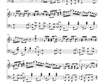 Elite Syncopations钢琴谱-拉格泰姆-Scott Joplin