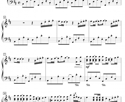 Summer钢琴谱-菊次郎的夏天·Original·Best Version for Playing·-久石让
