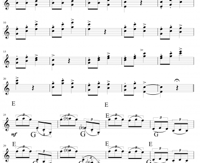莫扎特主题变奏曲钢琴谱-DXF