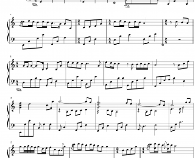 Gabriel钢琴谱-Yiruma