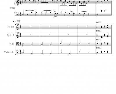 小星星弦乐钢琴谱-莫扎特
