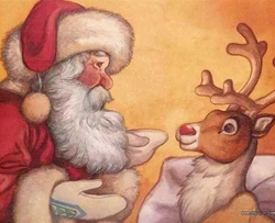 红鼻子驯鹿鲁道夫简谱-经典圣诞歌曲，我们的圣诞节