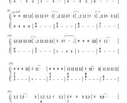 Sceret  base简谱-拇指琴卡林巴琴和弦简谱