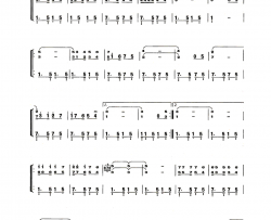 鸽子五线谱、简谱对应版钢琴简谱-数字双手-依拉蒂尔