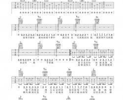鹿晗《勋章》吉他谱(D调)-Guitar Music Score