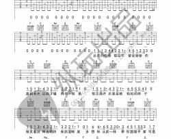《父亲》筷子兄弟带前奏简单版（纵玩）|吉他谱|图片谱|高清|筷子兄弟