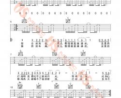 刘明辉《回家的路》吉他谱(G调)-Guitar Music Score