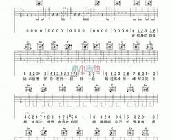 邓丽君《漫步人生路》吉他谱-Guitar Music Score