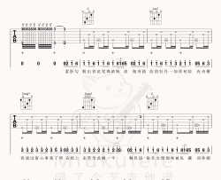 《青花瓷》吉他谱-周杰伦-G调原版弹唱六线谱-高清图片谱