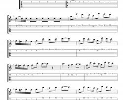 泡泡堂指弹谱-吉他独奏六线谱-经典游戏背景音乐
