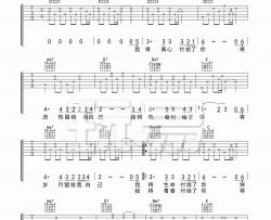 罗大佑《爱的箴言》吉他谱-Guitar Music Score
