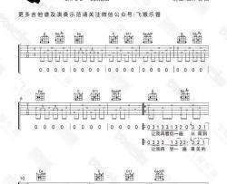 宋冬野《安和桥》吉他谱(C调)-Guitar Music Score