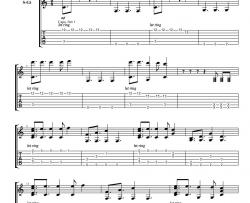Shakira《Try Everything》吉他谱-Guitar Music Score